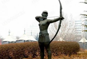 角斗士雕塑廠家，羅馬人物雕塑，仿銅角斗士雕塑制作