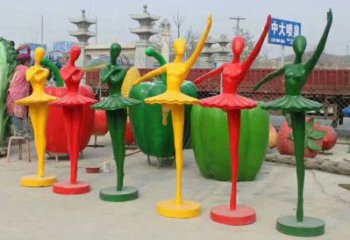 芭蕾雕塑廠家，舞蹈演員擺件，公園廣場音樂人小品