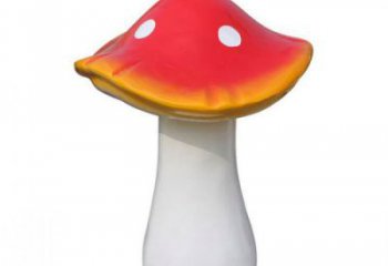 蘑菇雕塑廠家，仿真蔬菜主題，園林公園小品擺件