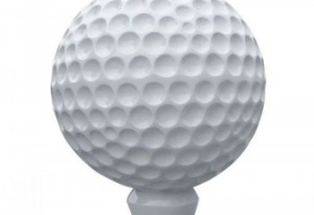 保齡球雕塑廠家，景觀小品擺件，大型玻璃鋼保齡球雕塑