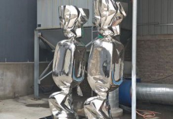 創意糖果標識雕塑