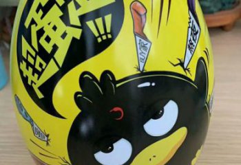 仿真彩蛋雕塑 庭院彩蛋雕塑 影視劇主題小品