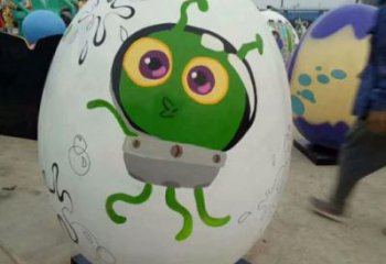 創意彩蛋雕塑 園林彩蛋雕塑