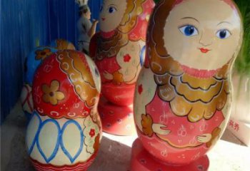 抽象不倒翁雕塑 店門(mén)口不倒翁雕塑