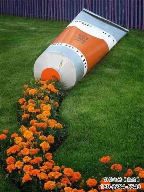 幾何牙膏雕塑 風景區牙膏雕塑