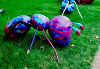 酒店螞蟻雕塑 庭院仿真雕塑 彩繪小品