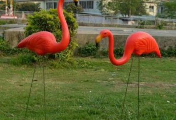 仿真火鳥雕塑 酒店公園雕塑 風景區擺件