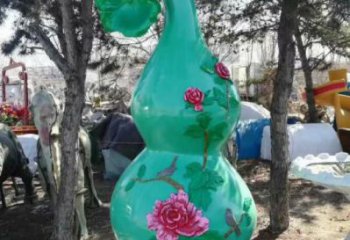 大型葫蘆雕塑 門口創意雕塑 售樓處小品