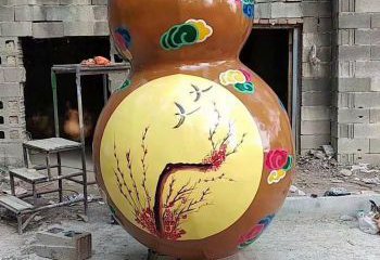 仿真葫蘆雕塑 店門口園林雕塑 瓜果小品