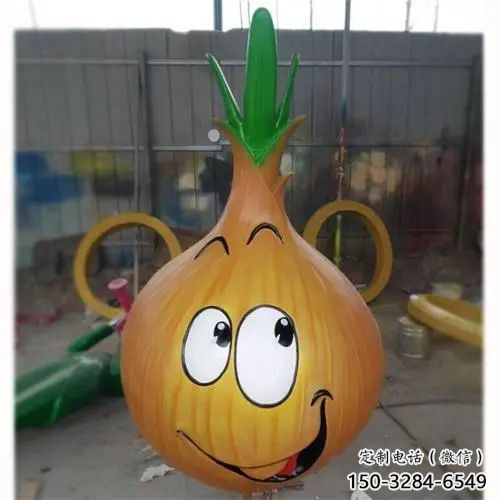 園林大蒜雕塑 風景區(qū)仿真雕塑 廣場小品