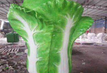 創(chuàng)意白菜雕塑 步行街店門(mén)口雕塑 果蔬小品