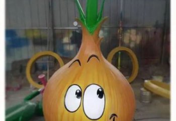 園林大蒜雕塑 風景區仿真雕塑 廣場小品