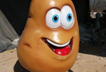 售樓處土豆雕塑 商業街仿真雕塑 蔬菜擺件