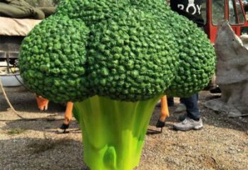 創意西藍花雕塑 步行街店門口雕塑 蔬菜小品