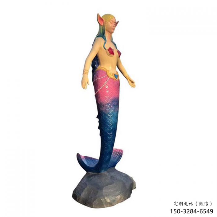 美人魚雕塑 廣場卡通雕塑 門口小品