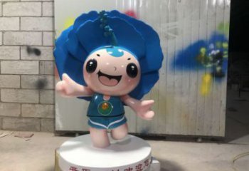 大型娃娃雕塑 門口創意雕塑 售樓處小品