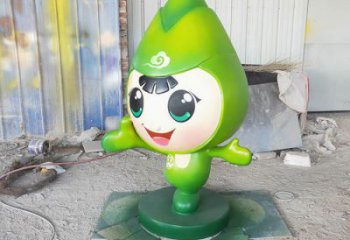 庭院娃娃雕塑 城市彩繪雕塑 卡通小品