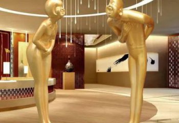 庭院迎賓雕塑 城市彩繪雕塑 卡通小品