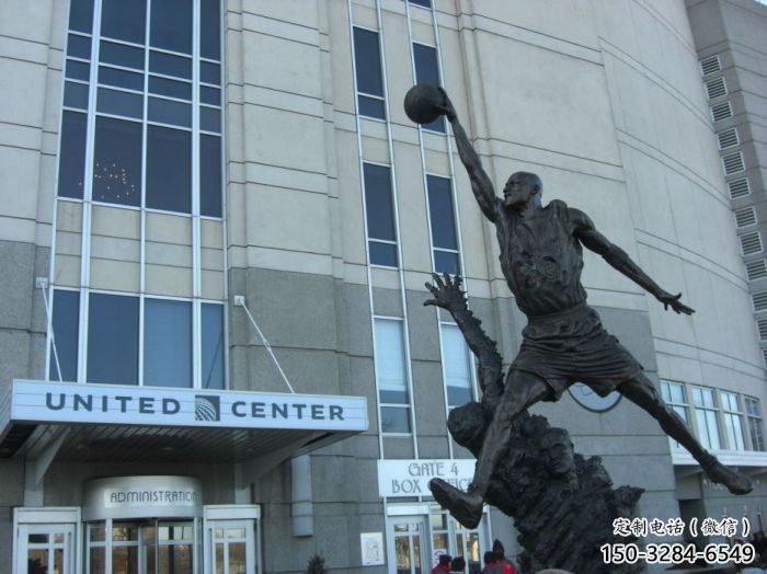 抽象飛人雕塑 店門口彩繪雕塑 步行街擺件