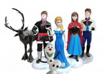 園林冰雪奇緣雕塑 風(fēng)景區(qū)卡通雕塑 廣場(chǎng)小品