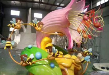 園林迪士尼雕塑 田間彩繪雕塑 卡通擺件