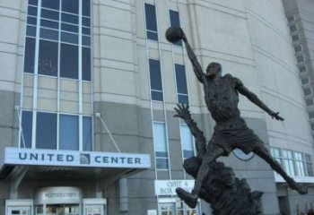 抽象飛人雕塑 店門口彩繪雕塑 步行街擺件