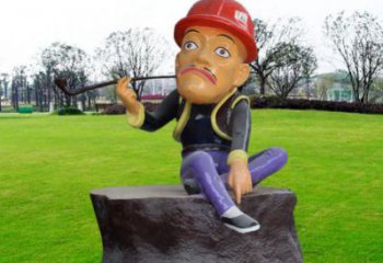售樓處光頭強雕塑 商業街雕塑 卡通擺件