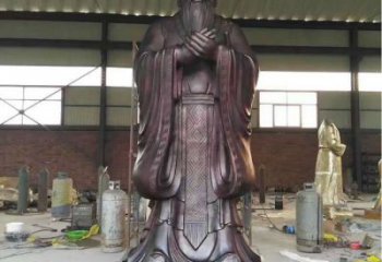 售樓處孔子雕塑 商業街雕塑 學校擺件