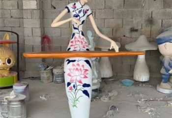 彩繪音樂人雕塑 酒店公園雕塑 風景區擺件