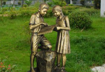 抽象讀書雕塑 店門口仿真雕塑 步行街擺件