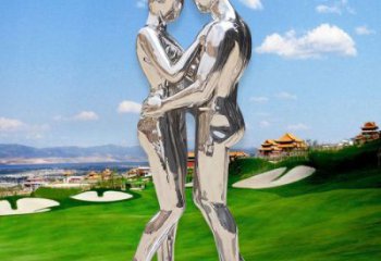 庭院情侶雕塑 城市和睦雕塑 幸福小品