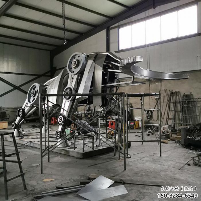 風景區機器人雕塑 售樓處廣場雕塑 仿古擺件