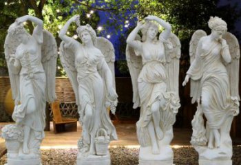 商場四季女神雕塑制作 民俗雕塑 店門口小品