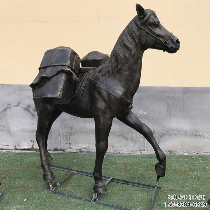 園林茶馬古道雕塑 城市廣場雕塑 步行街擺件