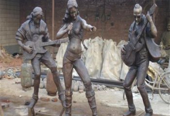 公園美女雕塑 酒店門口雕塑 彩繪擺件