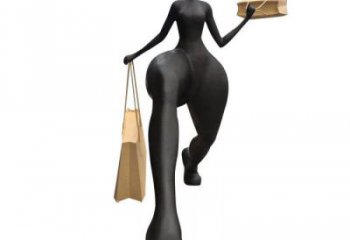 廣場美女雕塑 公園古代雕塑 抽象擺件