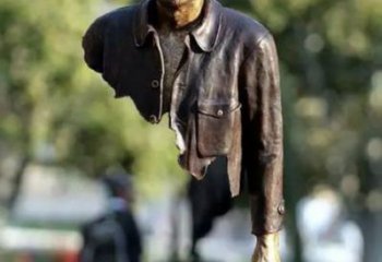 公園旅行者雕塑 酒店門口雕塑 彩繪擺件