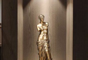 烤漆維納斯雕塑 鋼管西方雕塑 室內肖像雕塑