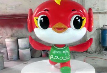 制造唐老鴨雕塑 異形卡通雕塑蔬 農村動漫雕塑