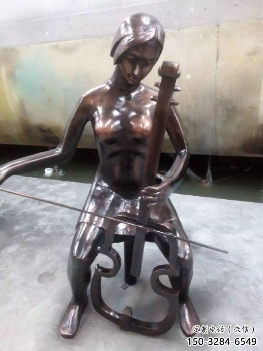 玻璃鋼景觀女人雕塑 彩繪女性雕塑 校園歐式雕塑