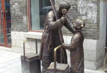 民俗小販雕塑廠家 酒店公園雕塑 風(fēng)景區(qū)擺件