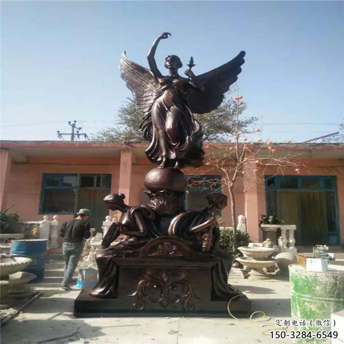 別墅區(qū)耶穌雕塑廠 大型別墅區(qū)人物雕塑 鑄銅西方雕塑