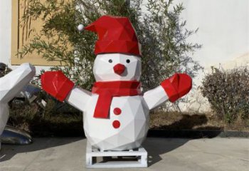 城市雪人雕塑廠家 風(fēng)景區(qū)彩繪雕塑 抽象擺件