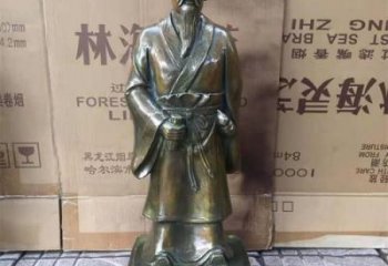 中式扁鵲雕塑 玻璃鋼名醫雕塑 仿古藥王雕塑