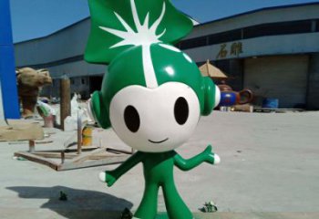 商業街福娃雕塑廠家 烤漆體育雕塑 彩繪奧運雕塑