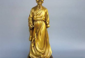 大型華佗雕塑廠 步行街藥王雕塑 彩繪名醫(yī)雕塑