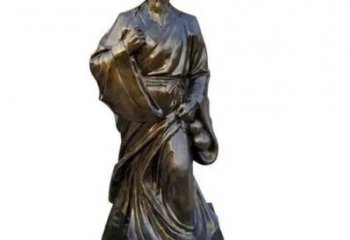 戶外華佗雕塑廠 噴漆名醫(yī)雕塑 玻璃鋼藥王雕塑