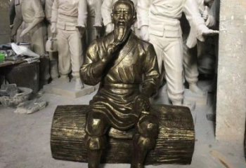 景觀魯班雕塑 玻璃鋼手藝人雕塑 商業(yè)街木匠雕塑