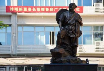 魯班雕塑 仿銅手藝人雕塑 農(nóng)村木匠雕塑