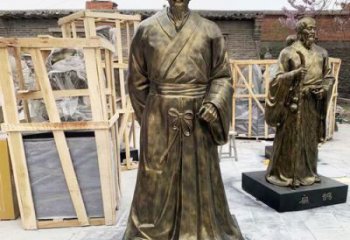 李時珍雕塑價格 景觀美陳古代雕塑 噴漆名醫雕塑